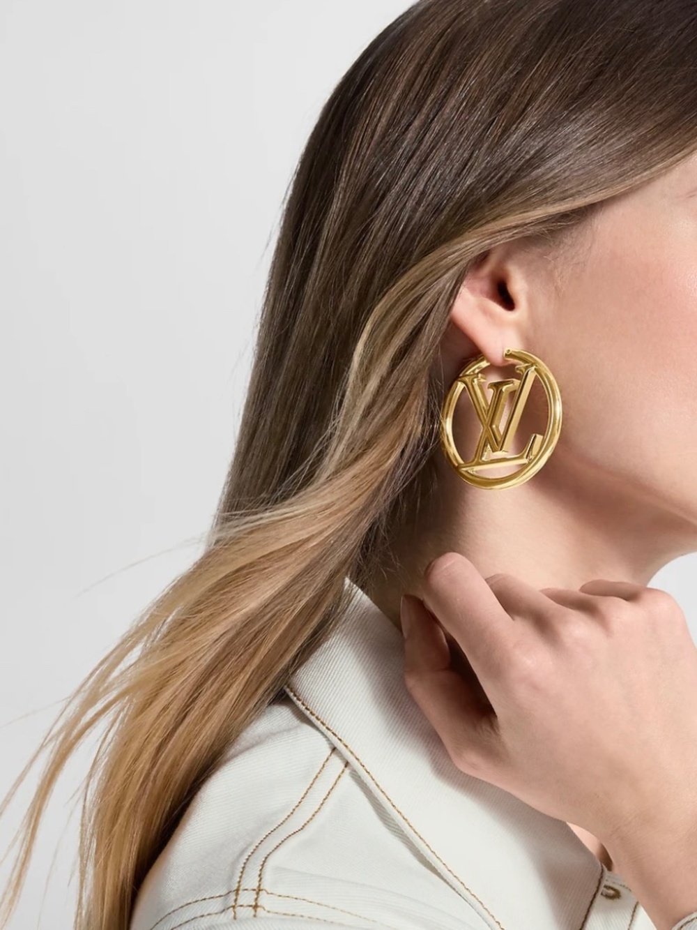 Louise Hoop GM Earrings